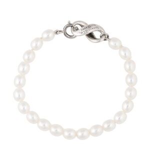 Tiffany & Co. White Pearl Infinity Bracelet